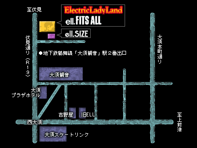 E L L On The Web 会場 施設情報 地図のご案内